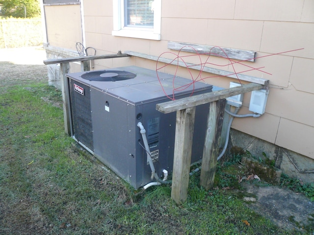 exterior details featuring central air condition unit