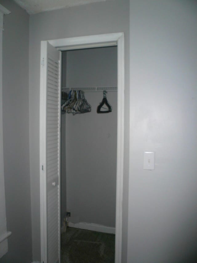 view of closet