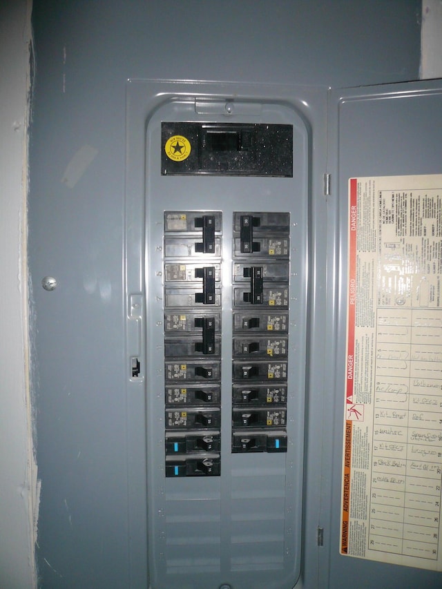 utilities with electric panel