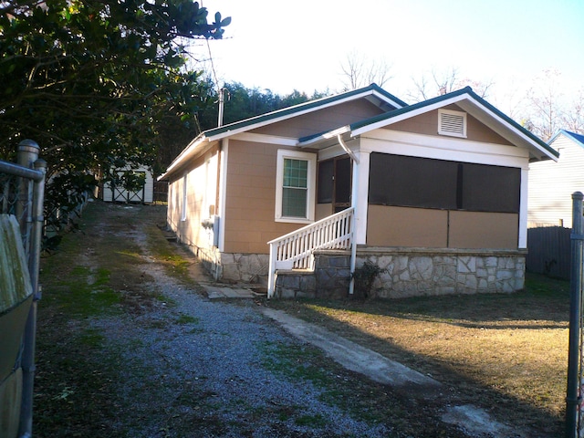 view of front facade