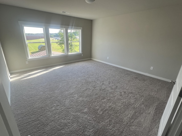 spare room featuring carpet floors