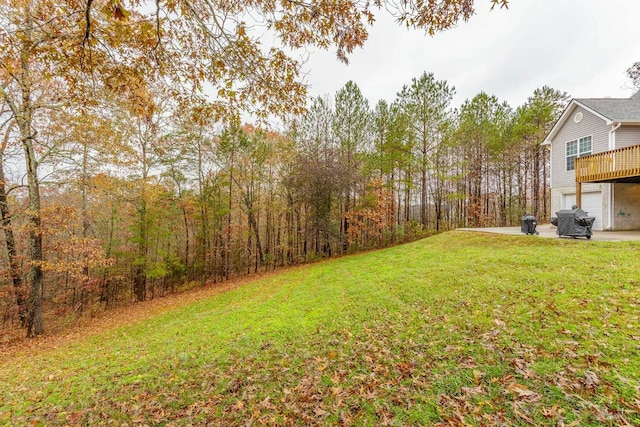 425 Wildewood Trl, Chickamauga, GA 30707 - view of yard featuring a garage
