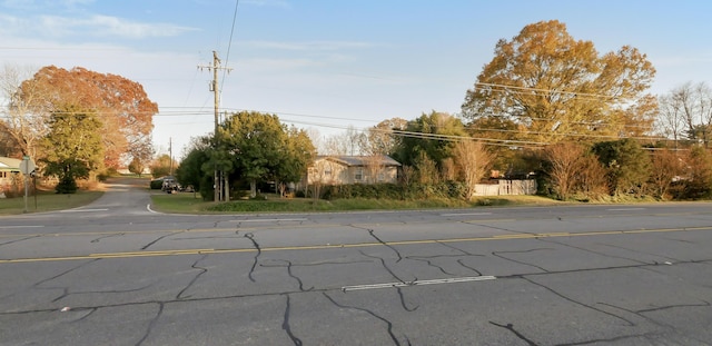 view of road