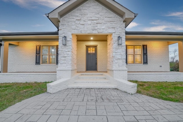 view of entrance to property