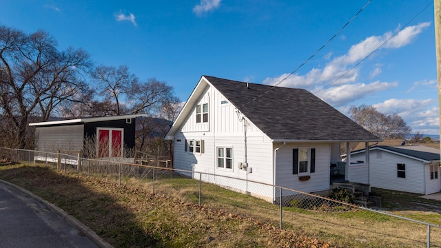 view of side of home