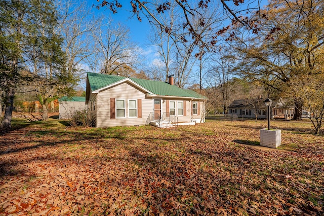 view of ranch-style home