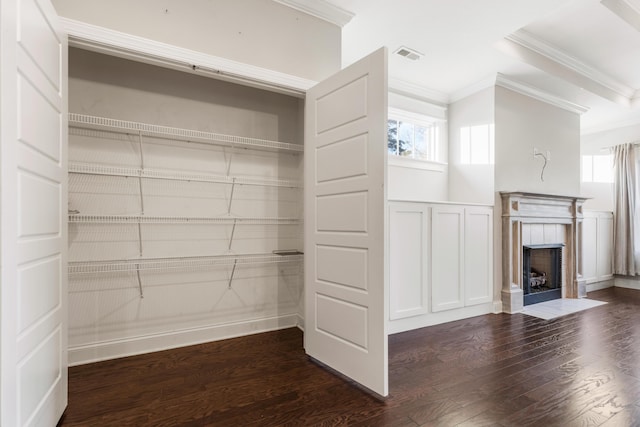 view of closet