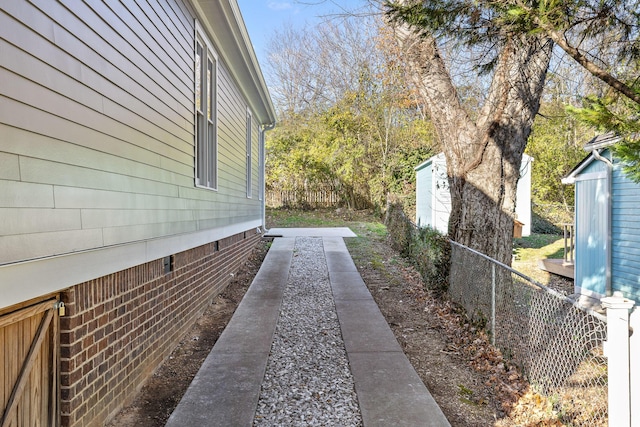 view of home's exterior