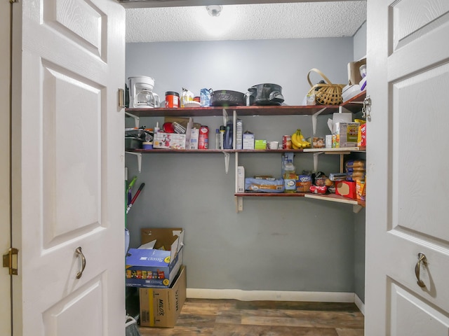 view of pantry