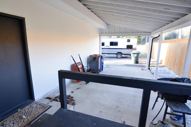 view of patio / terrace