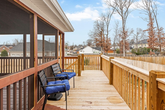 view of deck