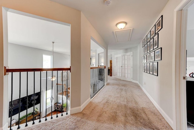 1494 Buttonwood, Chattanooga, TN 37421 - hall with carpet flooring and baseboards