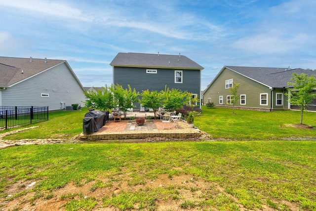 1494 Buttonwood, Chattanooga, TN 37421 - back of house featuring a patio and central air condition unit