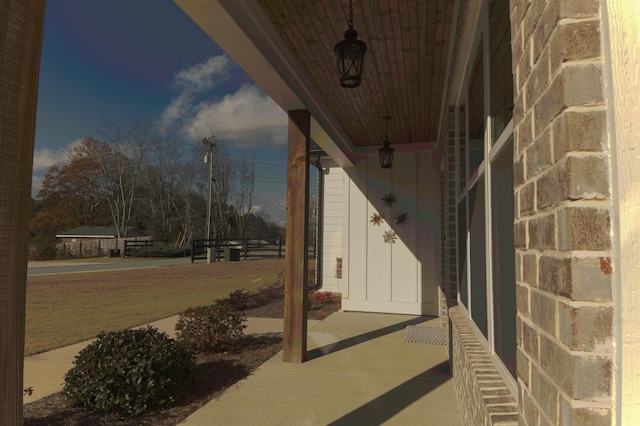 view of patio