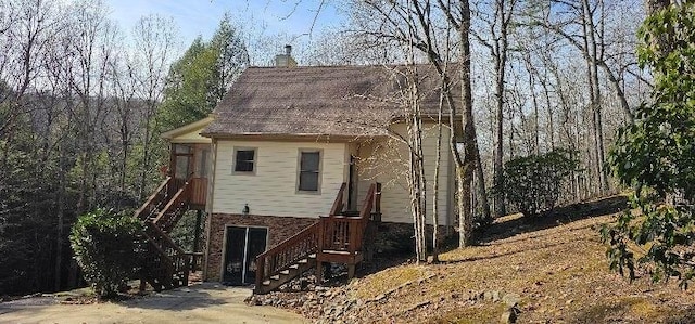 view of back of house