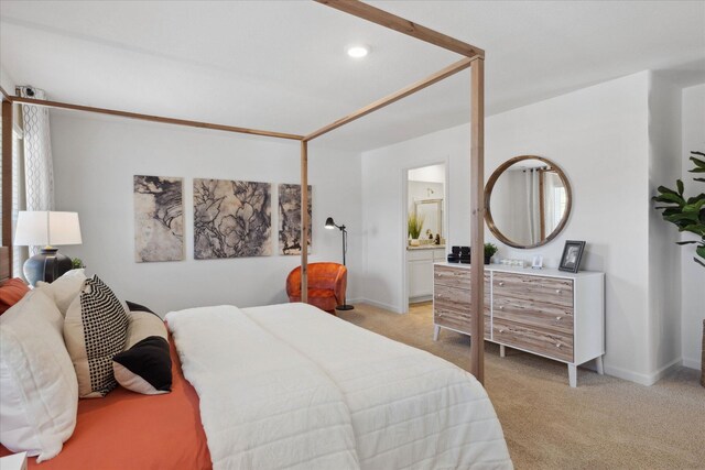 4203 Scenic Trl NE, Cleveland, TN 37323 - bedroom featuring light colored carpet and ensuite bathroom