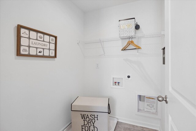4203 Scenic Trl NE, Cleveland, TN 37323 - laundry area with hookup for an electric dryer and washer hookup
