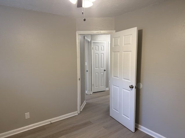 interior space featuring light hardwood / wood-style flooring