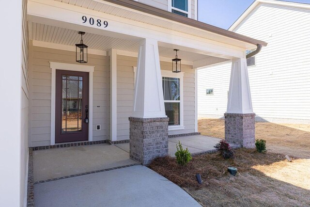 9089 Knolling Loop Unit 87, Ooltewah, TN 37363 - entrance to property with covered porch