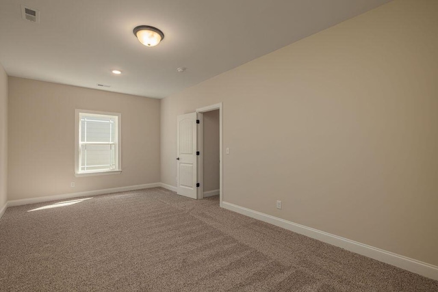 9089 Knolling Loop Unit 87, Ooltewah, TN 37363 - carpeted spare room featuring baseboards and recessed lighting