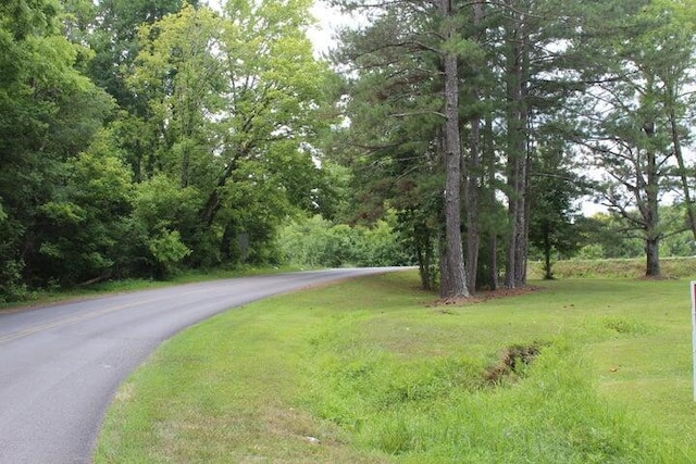 view of road