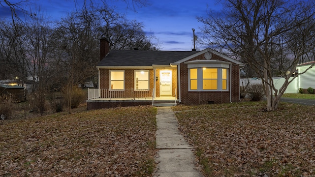 bungalow with a porch