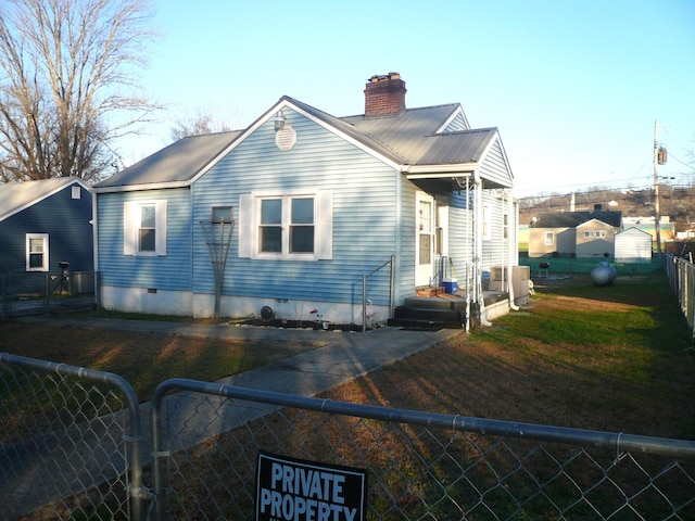 view of bungalow-style house