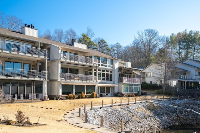 view of rear view of house