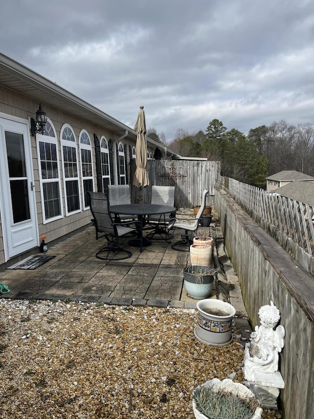 view of patio / terrace