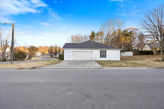 view of home's exterior featuring a garage