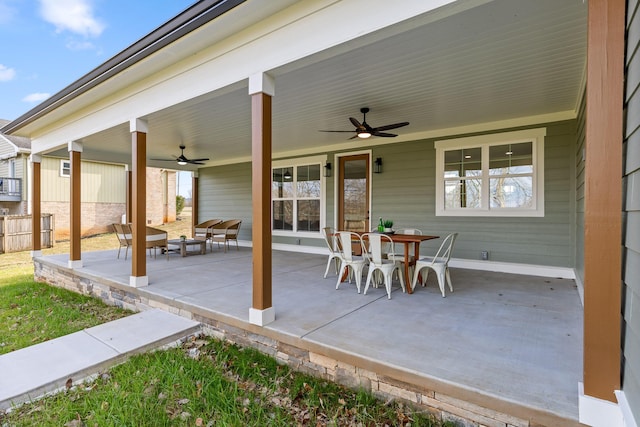 view of patio