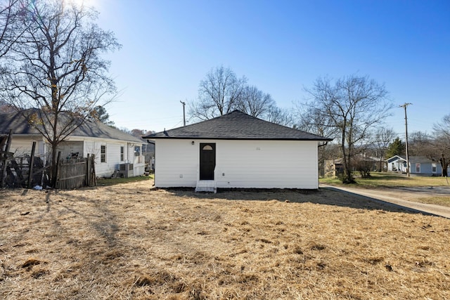 view of rear view of house