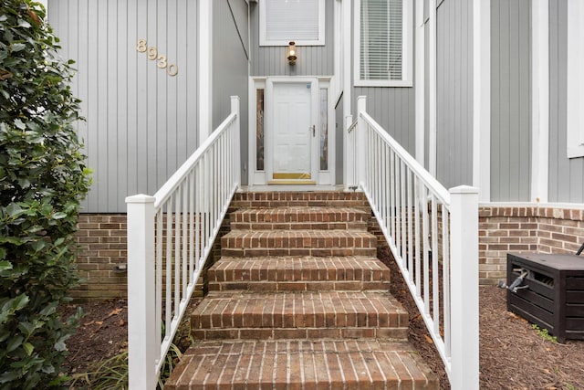 view of staircase