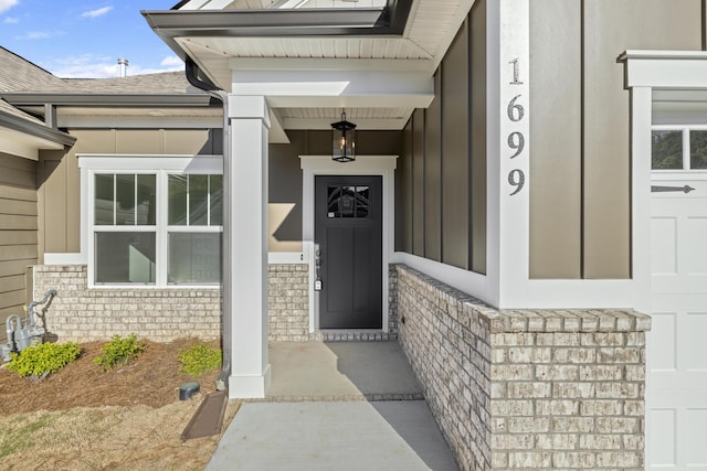 1699 Whisper Winds Ln Unit 34, Ooltewah, TN 37363 - property entrance featuring board and batten siding