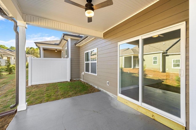 1699 Whisper Winds Ln Unit 34, Ooltewah, TN 37363 - view of patio with a ceiling fan