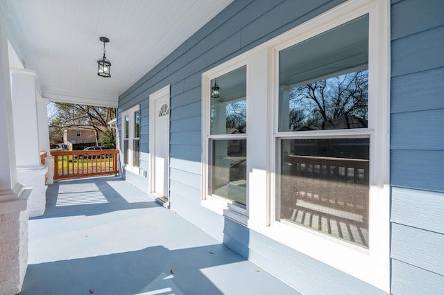 1317 Gadd Rd, Hixson, TN 37343 - view of covered porch