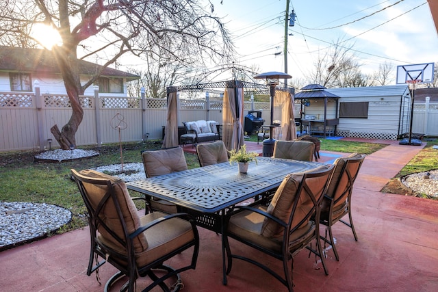 view of patio / terrace