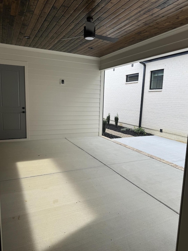 9418 Haviland Way, Ooltewah, TN 37363 - view of patio / terrace featuring a ceiling fan