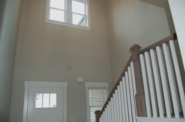 view of entrance foyer