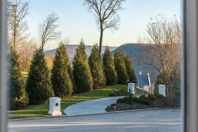 property view of mountains