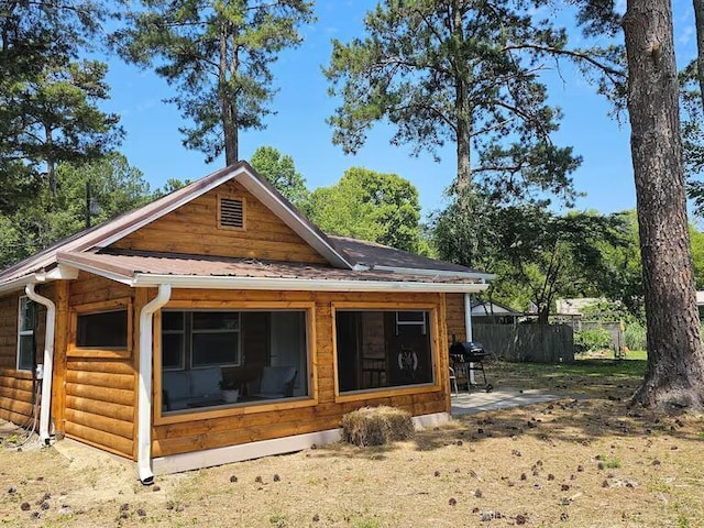 view of back of house