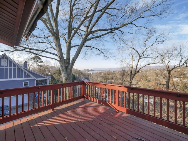 view of deck