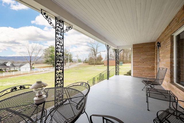 view of patio / terrace