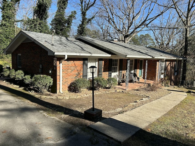 view of ranch-style house