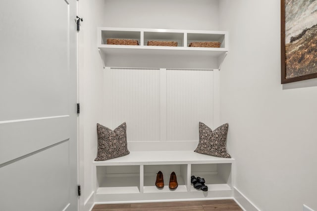 view of mudroom