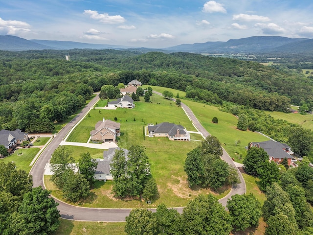 300 Skyhigh Dr, Dunlap, TN 37327 - drone / aerial view of a forest and a mountain backdrop