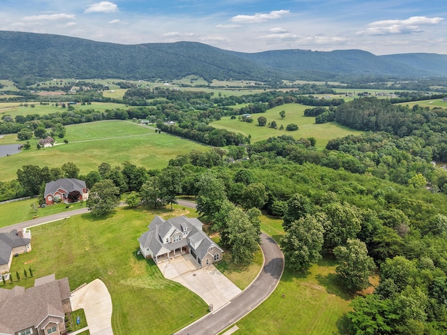 300 Skyhigh Dr, Dunlap, TN 37327 - drone / aerial view of a mountain backdrop