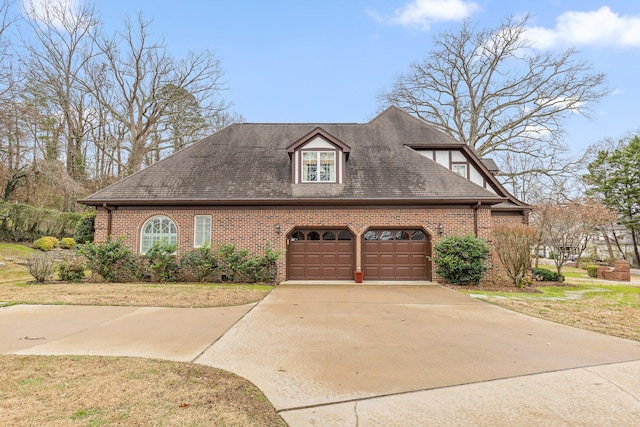 view of home's exterior featuring a garage