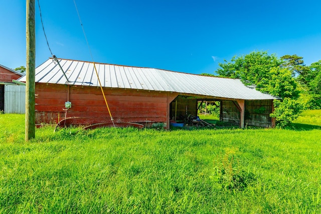 4533 Long Hollow Rd, Ringgold, GA 30736 - view of yard featuring an outbuilding