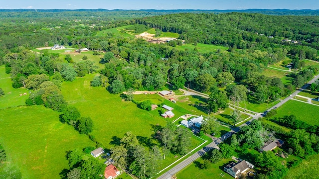 4533 Long Hollow Rd, Ringgold, GA 30736 - bird's eye view of a heavily wooded area